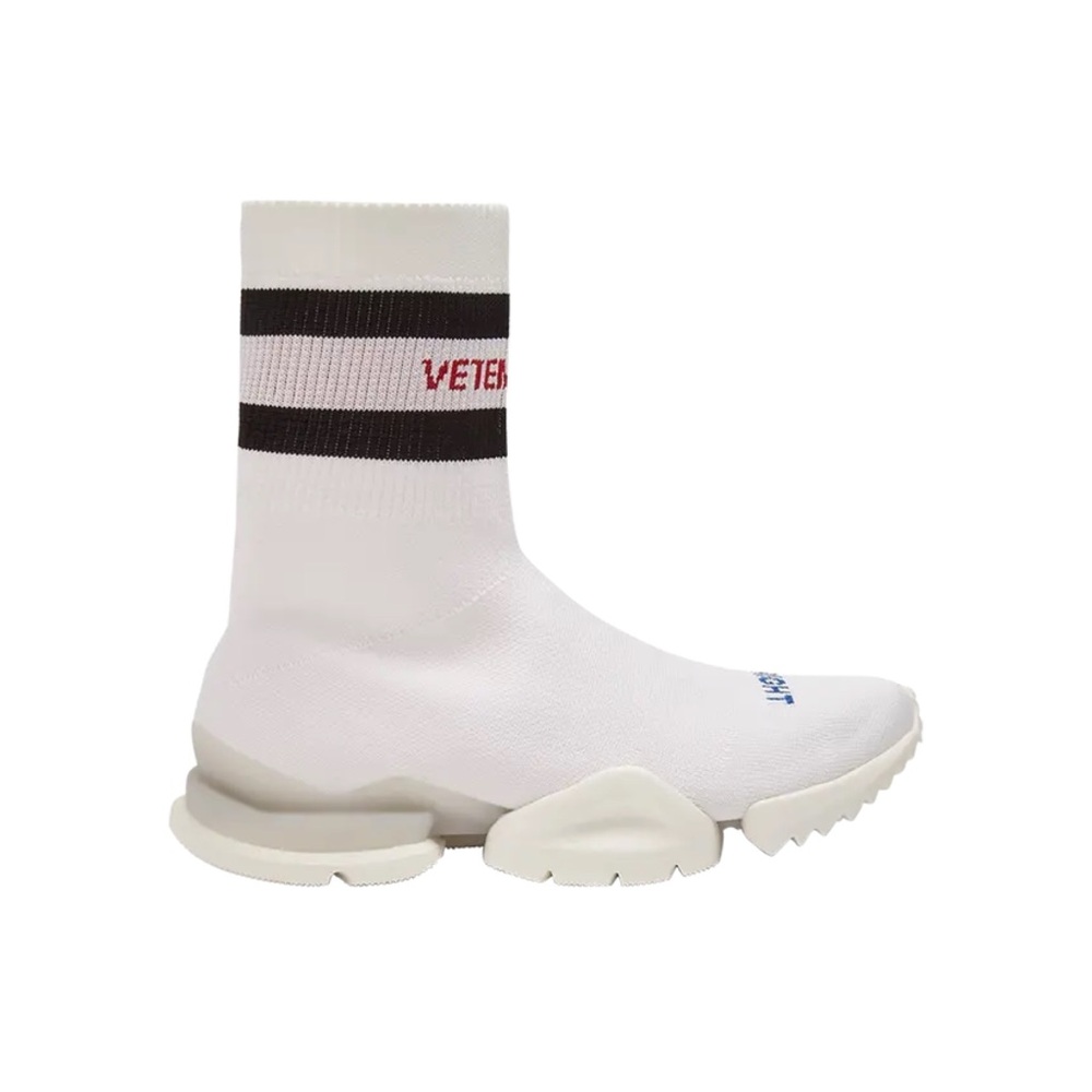 Vetements White Sock Sneakers High Top 'White'